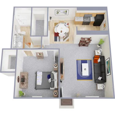 Salem Square Apartments Friendswood Houston Apartment Floor plan 1