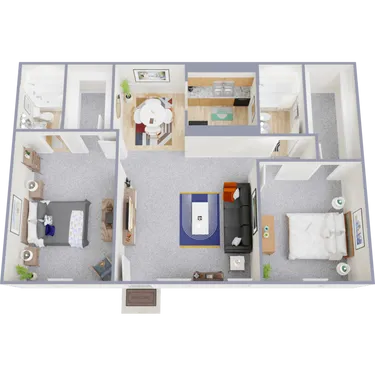 Salem Square Apartments Friendswood Houston Apartment Floor plan 4