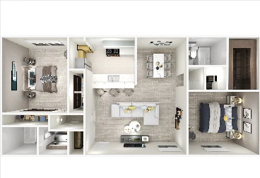 San Carlos Apartments Dallas Floor Plan 10