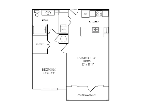 San Palmilla Apartments Webster Houston Apartment Floor Plan 3