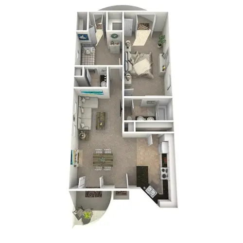 Seaside Village Apartments FloorPlan 7