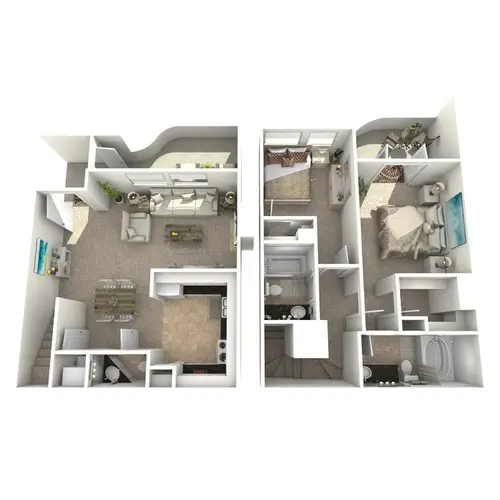 Seaside Village Apartments FloorPlan 8