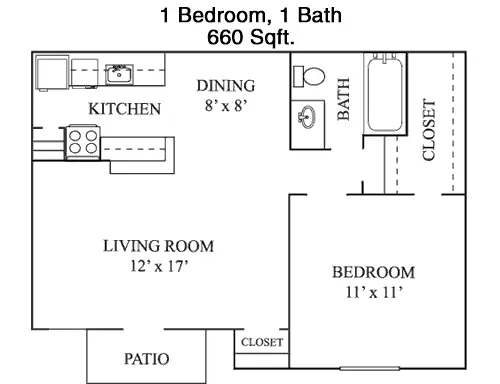 Sebring Apartments FloorPlan 2