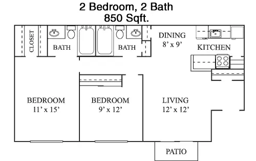 Sebring Apartments FloorPlan 4