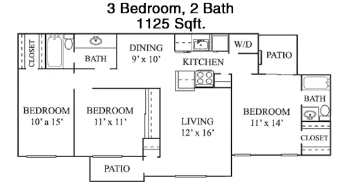 Sebring Apartments FloorPlan 5