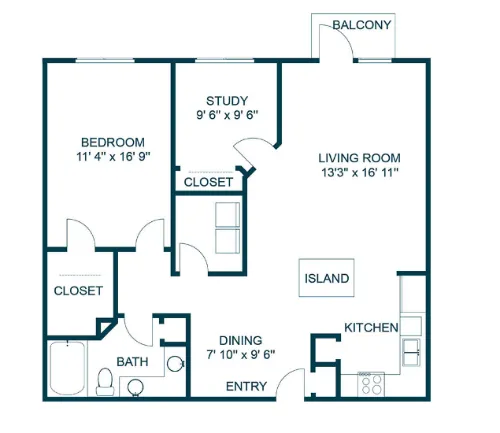 Seville Uptown floor plan 6