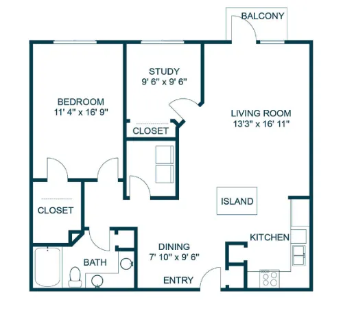 Seville Uptown floor plan 7