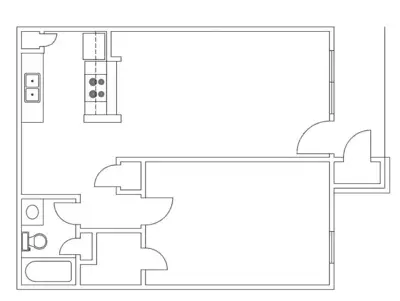 Sienna Villas Apartments FloorPlan 1