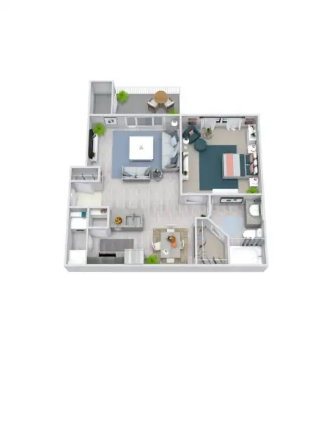 Sola Westchase Apartments Floorplan 1