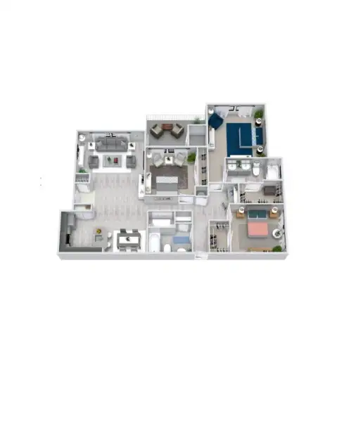 Sola Westchase Apartments Floorplan 13