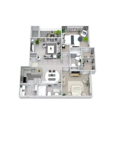 Sola Westchase Apartments Floorplan 6