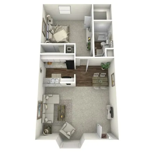 Solano Apartments Webster Houston Apartment Floor Plan 1