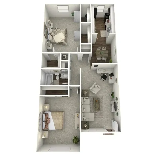 Solano Apartments Webster Houston Apartment Floor Plan 3