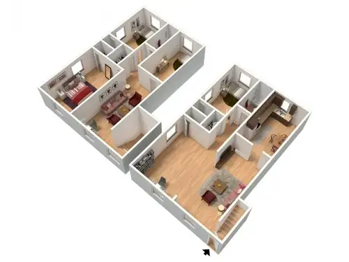 Southern Oaks Apartments FloorPlan 3