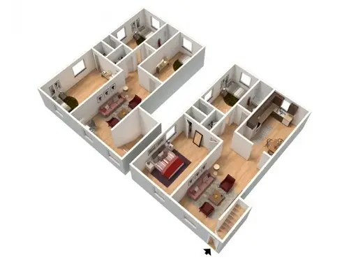 Southern Oaks Apartments FloorPlan 4