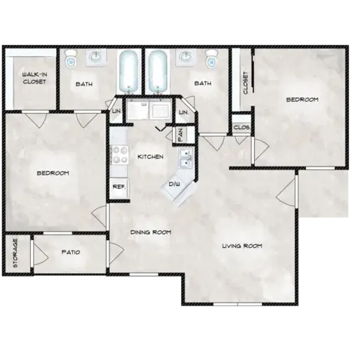 Sovereign Townhomes FloorPlan 2