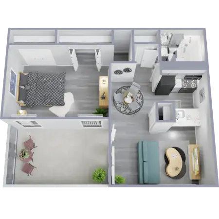 Spanish Pueblo Dallas Floorplan 4