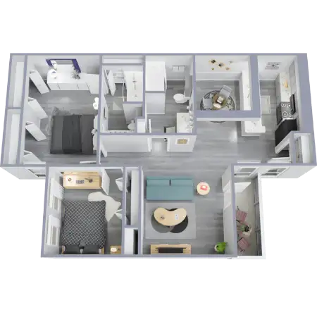 Spanish Pueblo Dallas Floorplan 6