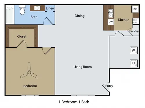 Stafford Run FloorPlan 1