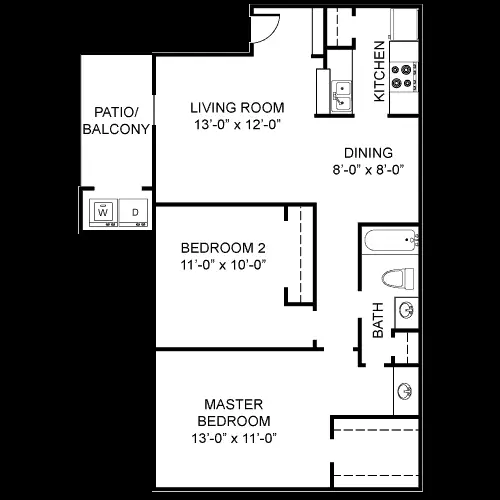 Star Villa Ana Apartments FloorPlan 3