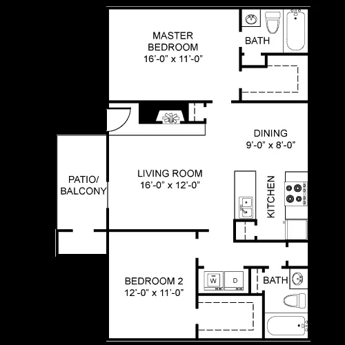 Star Villa Ana Apartments FloorPlan 4