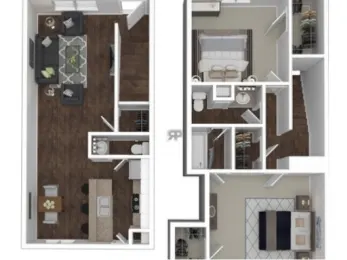 Steeplechase Apartments Alvin Floorplan 8