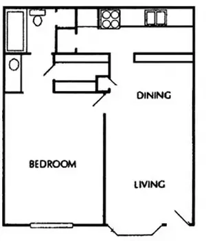 Sterling Bay Apartments FloorPlan 1