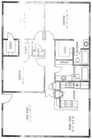 Stone Manor Apartments Floorplan 11