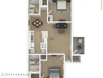 Stone Ridge Apartments Floorplan 3