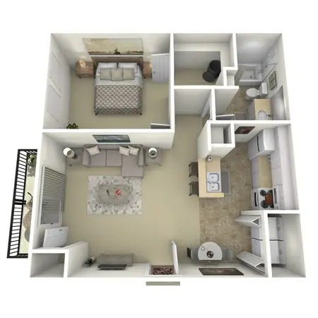 Stone Ridge Dallas FloorPlan 1