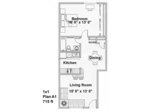 SunBlossom Cottages FloorPlan 1