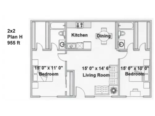 SunBlossom Cottages FloorPlan 10