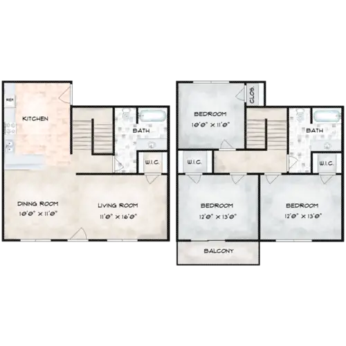 Tammie Jay Apartments FloorPlan 4