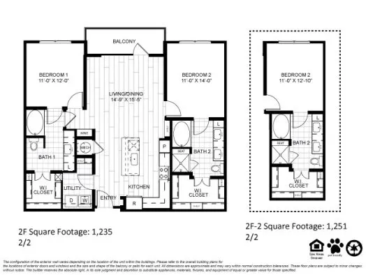 Teak at the Branch Dallas Apartment Floor Plan 12