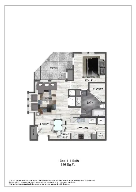 Tenison at White Rock Dallas floor plan 5