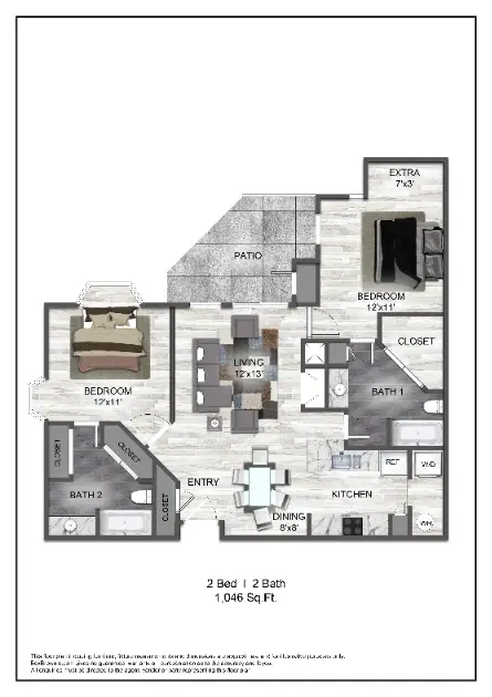 Tenison at White Rock floor plan 1