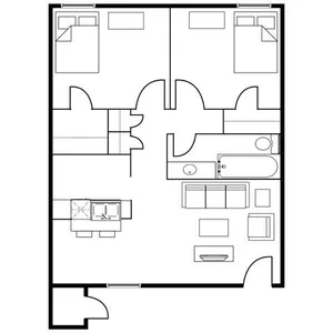 Terraces at 2602 Floorplan 4