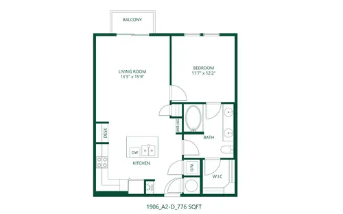 The 1906 at Bishop Ridge FloorPlan 008