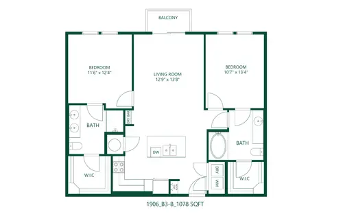 The 1906 at Bishop Ridge FloorPlan 012