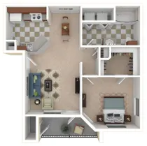 The Abbott floor plan 1