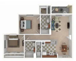 The Abbott floor plan 2