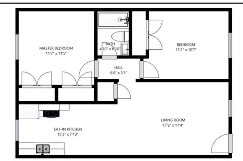 The Addison Apartments Floorplan 2