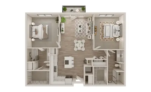 The Adelphi Apartments FloorPlan 6