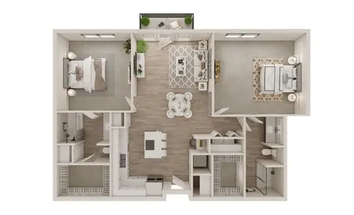 The Adelphi Apartments FloorPlan 7