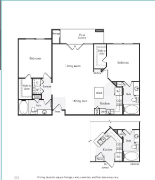 The Arches at Park Cities Dallas Apartment Floor Plan 11