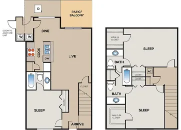 The Arden Terrace Floorplan 5