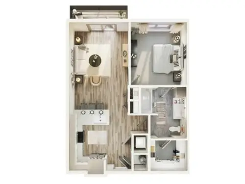 The Beckley on Trinity FloorPlan 005