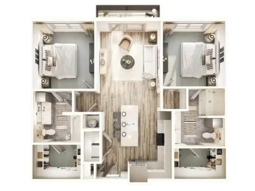 The Beckley on Trinity FloorPlan 008