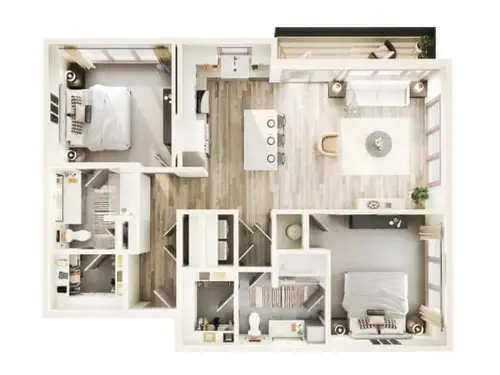 The Beckley on Trinity FloorPlan 010