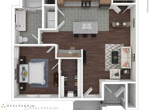 The Beldon Friendswood Houston Apartment Floor plan 2